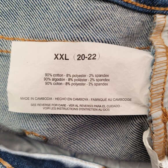 Gloria Vanderbilt Women's The Always Perfect High Rise Skinny Blue Jeans XXL - Picture 7 of 11